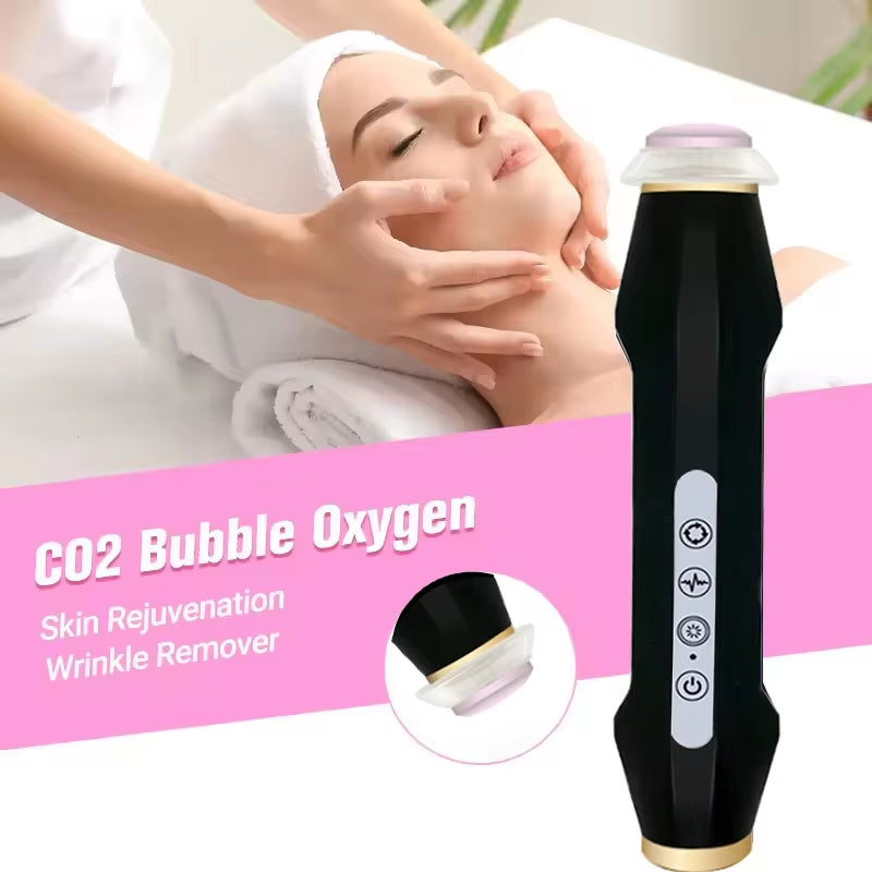 Popular CO2 Oxygen Bubble Kit Glam Detox Pods Serum Skin Care Skin Firming Whitening Portable Beauty Machine Face Beauty Device