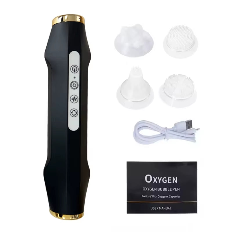 Popular CO2 Oxygen Bubble Kit Glam Detox Pods Serum Skin Care Skin Firming Whitening Portable Beauty Machine Face Beauty Device