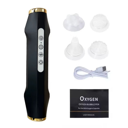 Popular CO2 Oxygen Bubble Kit Glam Detox Pods Serum Skin Care Skin Firming Whitening Portable Beauty Machine Face Beauty Device